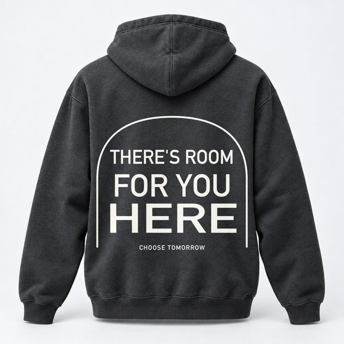 There's Room for You Here Hoodie — Charcoal